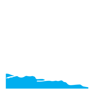 Yoder Home Services waterproofing logo in white